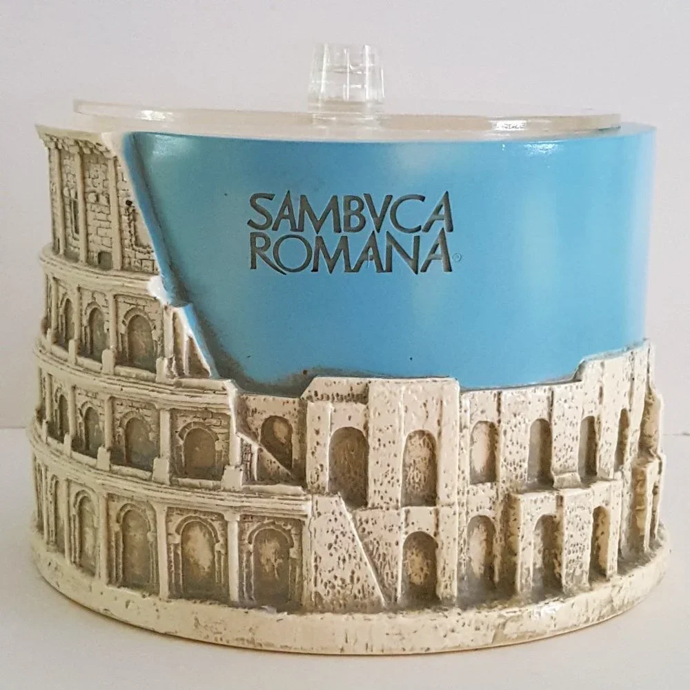 Ice Bucket Roman Colosseum Sambuca Romana Vintage Rare Unique*Read*